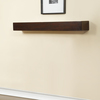 Duluth Forge 60In. Fireplace Shelf Mantel With Corbel Option Included - Choco DFSM60-CH